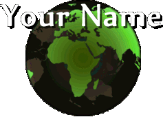 gold glode spinning saying your name